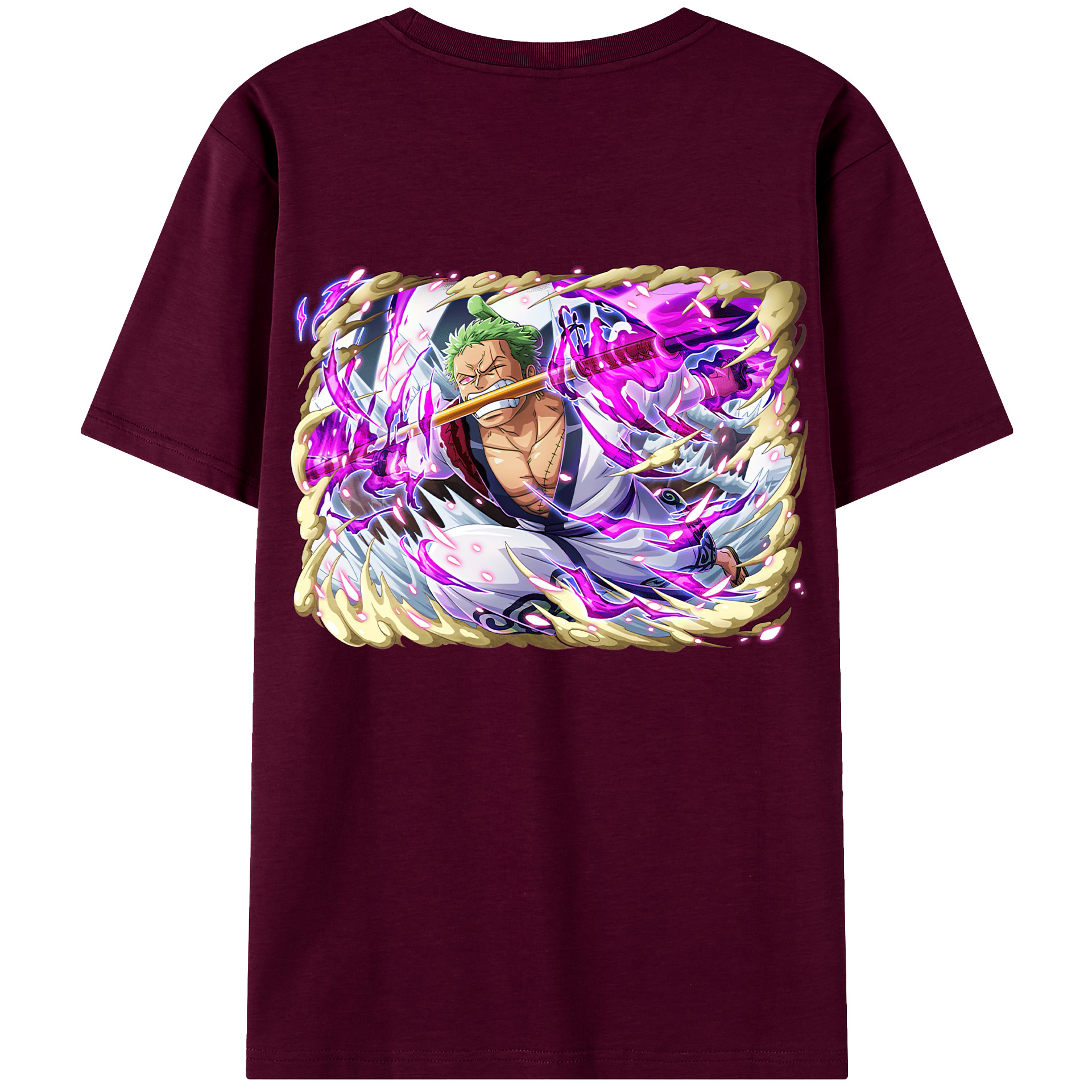 （画像用） ワンピース ロロノア・ゾロ ONE PIECE Roronoa Zoro レディース半袖Tシャツ(バックプリント)
